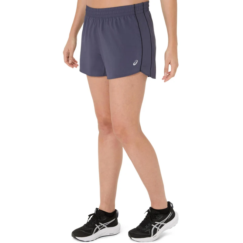 Core 4in Laufshorts Damen-Blaugrau