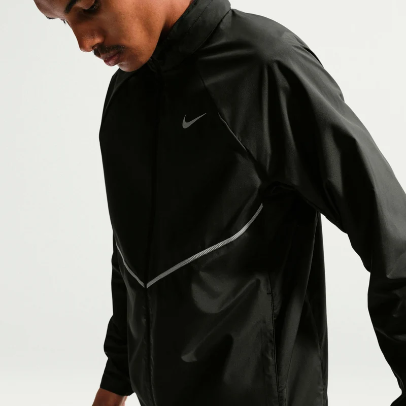 Miler Laufjacke Herren - schwarz, schwarz