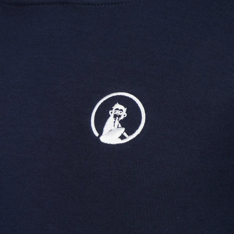 Essential Hoody Kinder - dunkelblau, weiß
