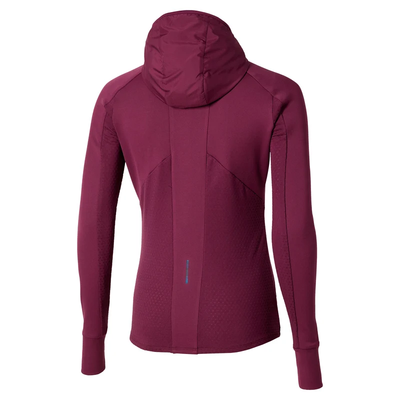 Active Warmalite Hybrid Full Zip Laufshirt Damen-Lila