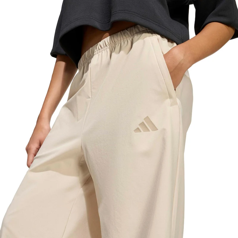 Wide Strech Woven Trainingshose Mädchen - beige