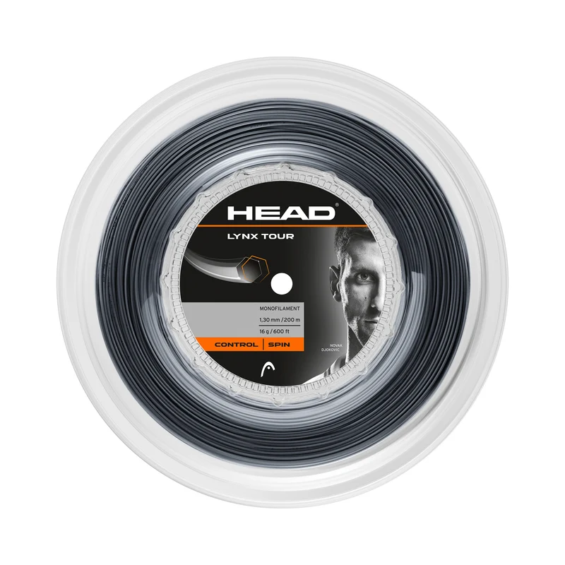 Lynx Tour Reel Saitenrolle 200m-Schwarz