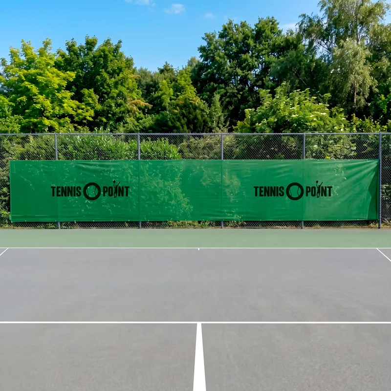 Tennis Point 12x2m Sichtblende-Grün