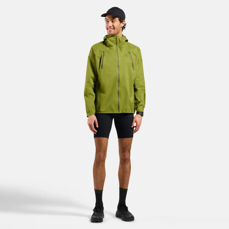 X-Alp Waterproof Pro Laufjacke Herren - grün