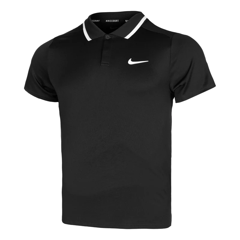 Court Dri-Fit Advantage Polo Herren-Schwarz,Weiß