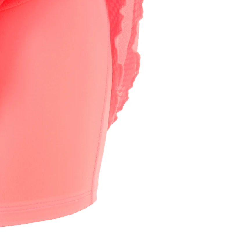 Out of Control Pleated Rock Mädchen-pink