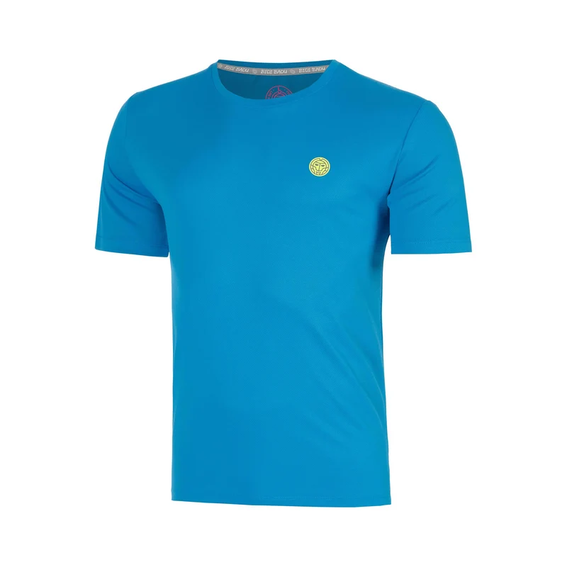 Out of Control T-Shirt Jungen - blau, neongelb