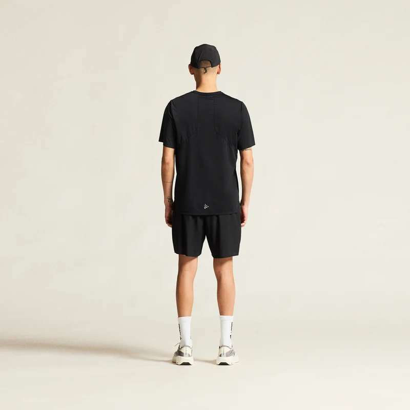 Pro Trail Laufshorts Herren - schwarz, schwarz