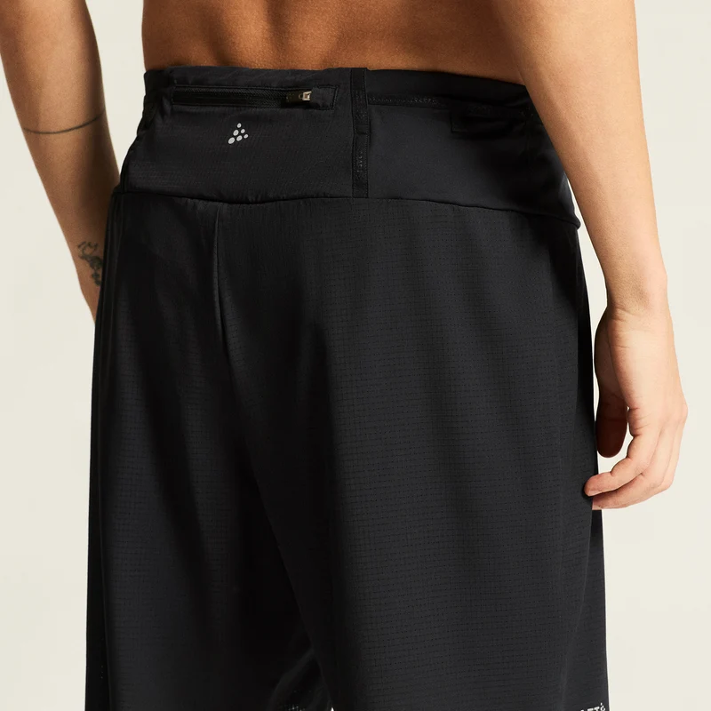 Pro Trail Laufshorts Herren - schwarz, schwarz