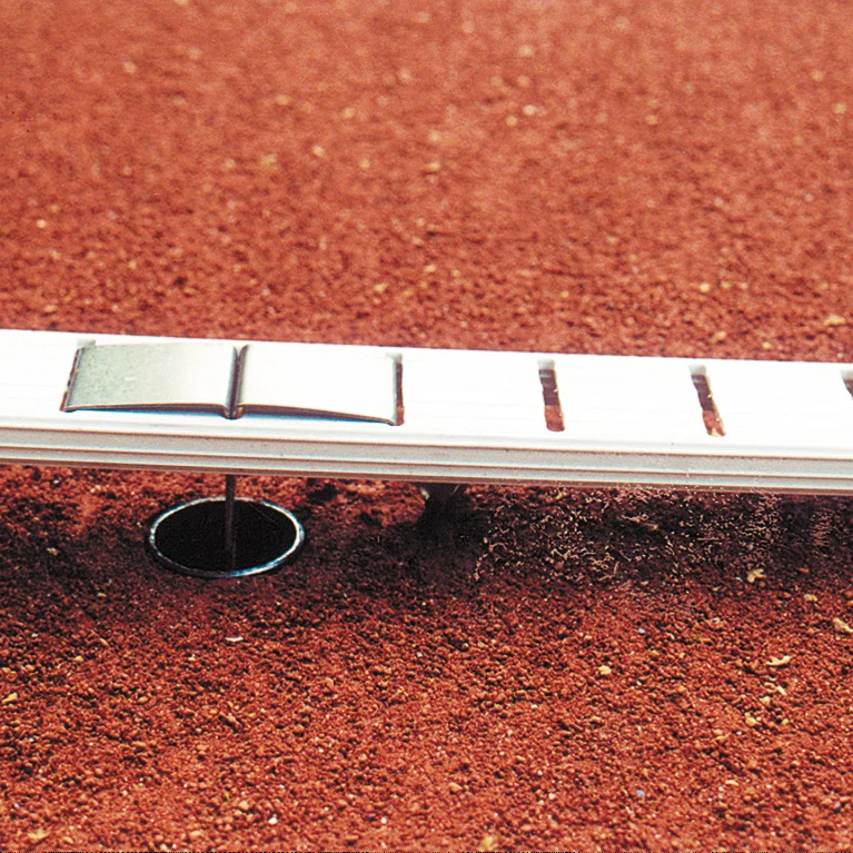 Ideala II 4+5 Cm Breit,Mit Bodenanker In L-Form Bodenanker-Silber