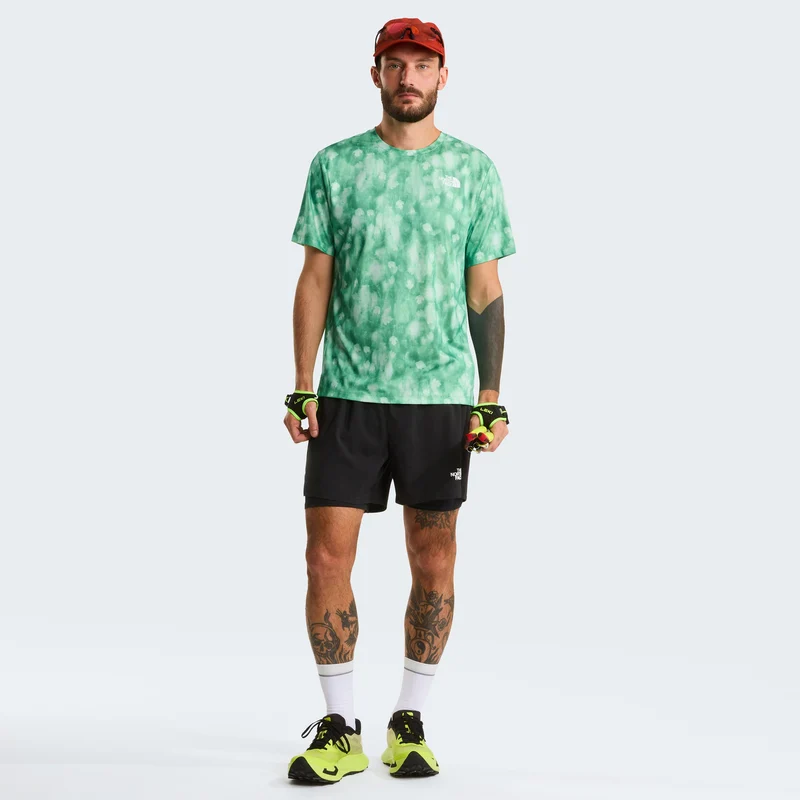 Lightbright 2in1 5in Laufshorts Herren - schwarz