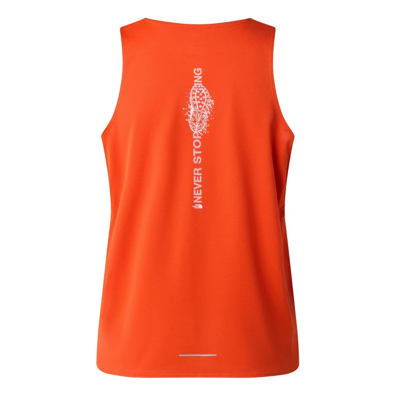 Lightbright Graphic Laufshirt Damen - rot