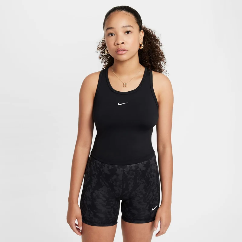 Dri-Fit One Tank-Top Mädchen-Schwarz,Weiß