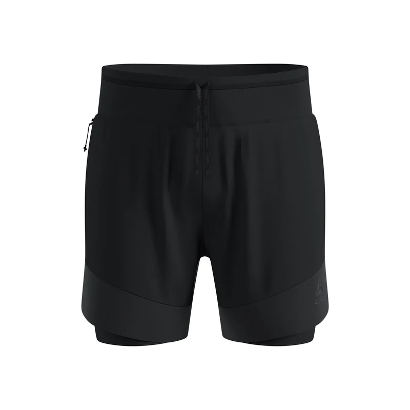 X-Alp Trail 6in 2in1 Laufshorts Herren-schwarz
