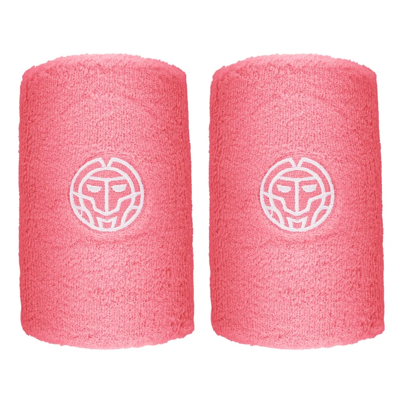 Freeze Out Schweißband 2er Pack lang - pink, weiß