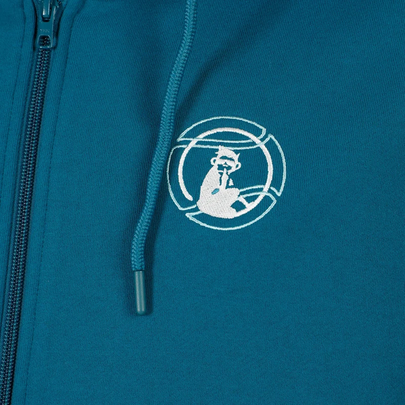 Create Bracket Zip Sweatjacke Herren-Petrol,Mehrfarbig