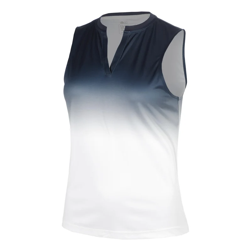 Tanja Tank-Top Damen - dunkelblau, weiß
