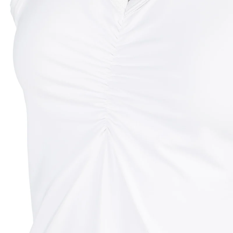 Bubble Tank-Top Damen - weiß