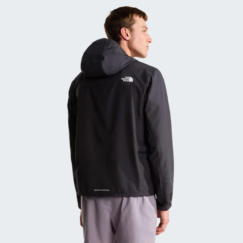 Fontanales Wind Laufjacke Herren - schwarz