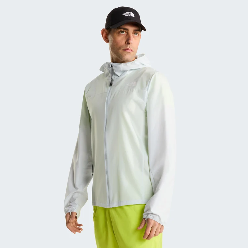 Fontanales Wind Laufjacke Herren - hellgrau