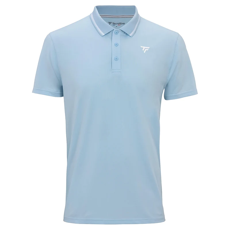 Team Tech Polo Herren - hellblau