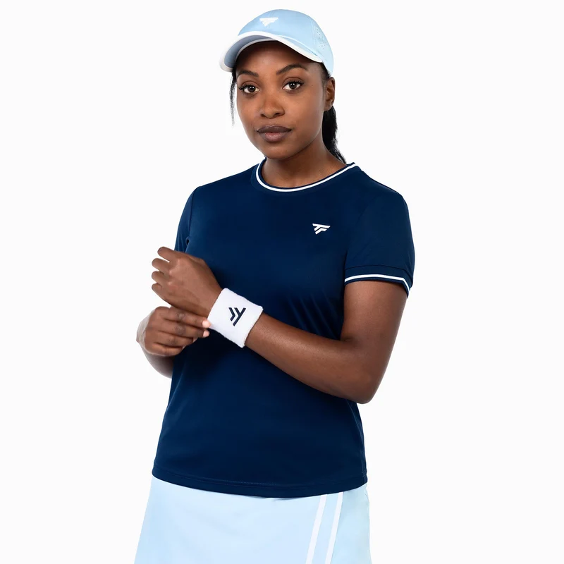 Team Tech T-Shirt Damen - dunkelblau