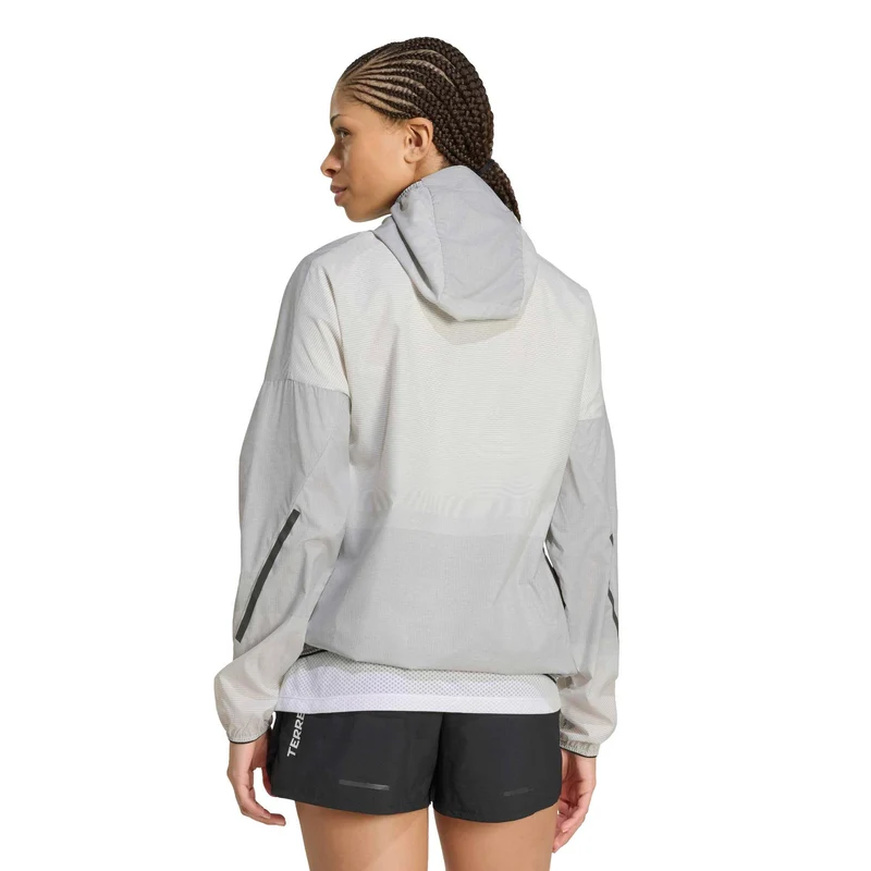 Terrex XPR Light Laufjacke Damen - grau, schwarz