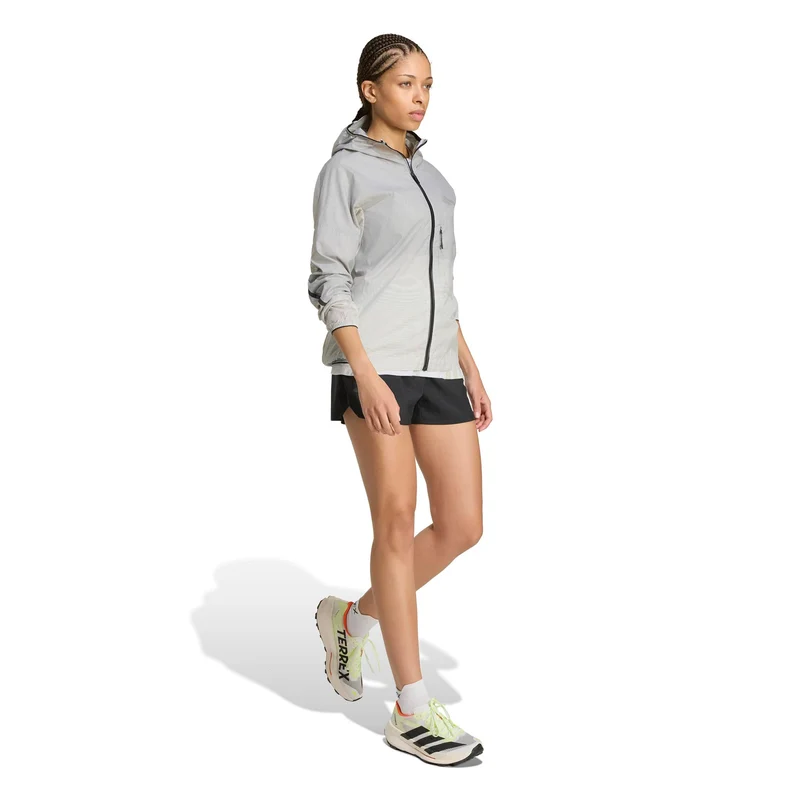 Terrex XPR Light Laufjacke Damen - grau, schwarz