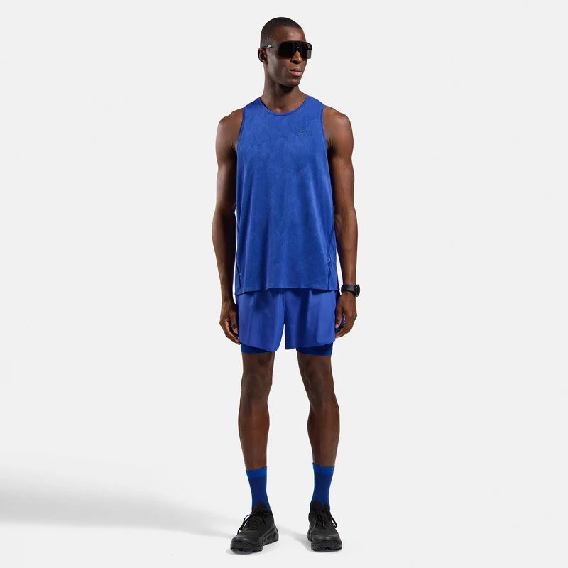 Zeroweight Engineered Chill-Tec Laufshirt Herren-blau