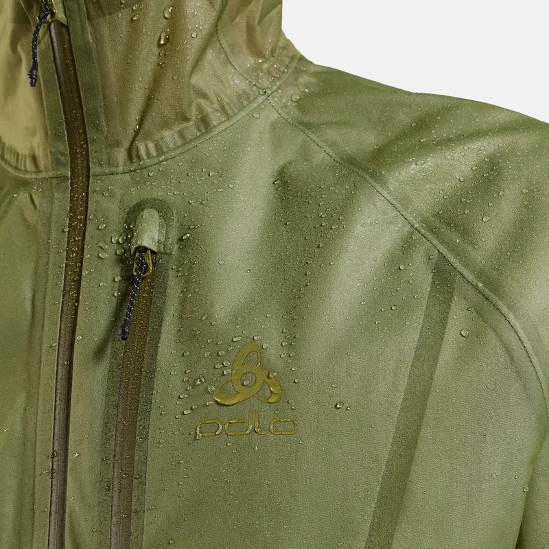 Zeroweight Dual Dry PK Waterproof Laufjacke Herren-grün