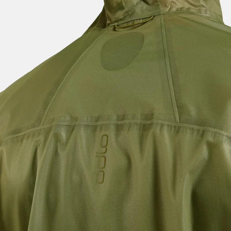 Zeroweight Dual Dry PK Waterproof Laufjacke Herren-grün