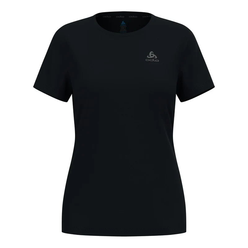 Essential Laufshirt Damen-schwarz