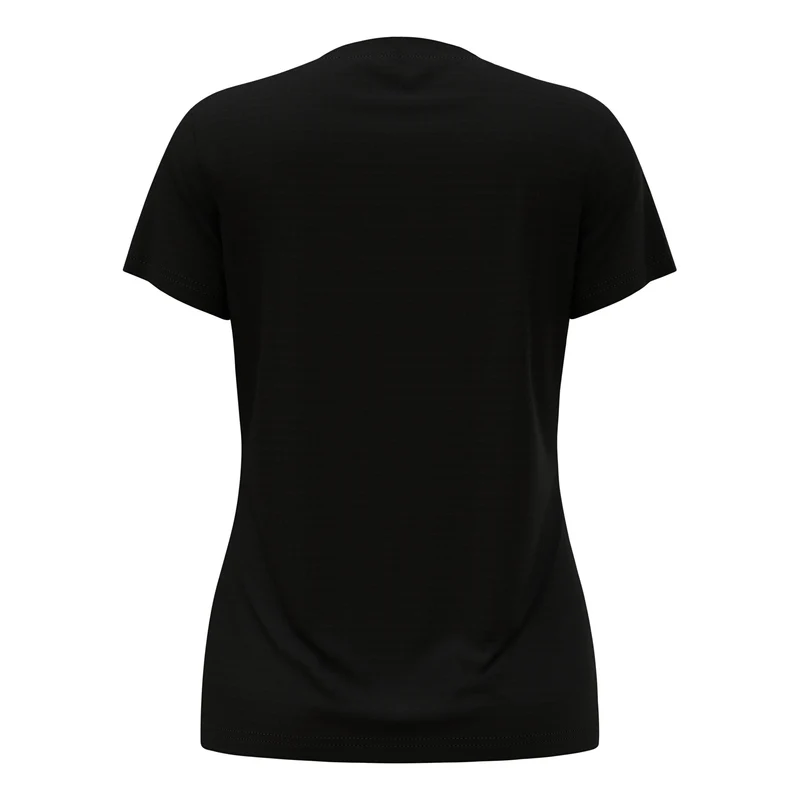 Essential Laufshirt Damen-schwarz