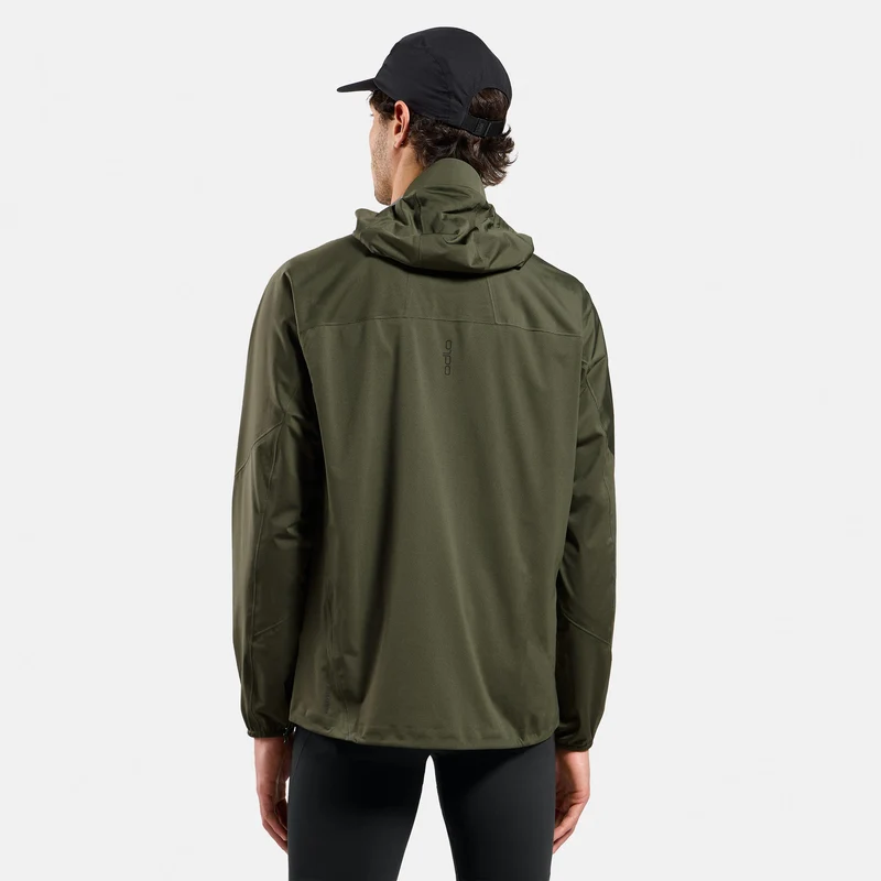 X-Alp Waterproof Laufjacke Herren - dunkelgrün
