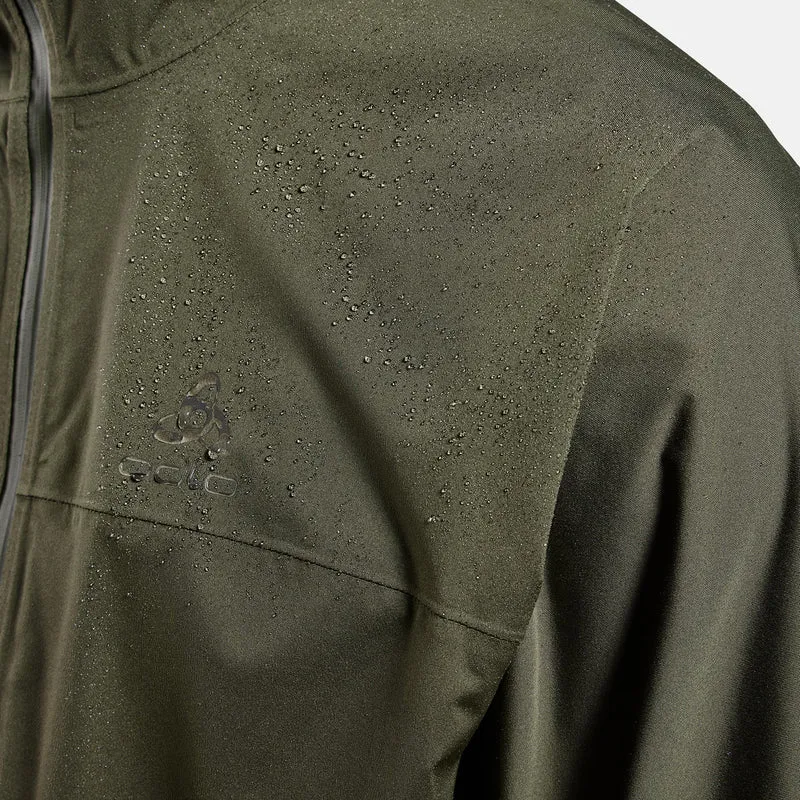 X-Alp Waterproof Laufjacke Herren - dunkelgrün