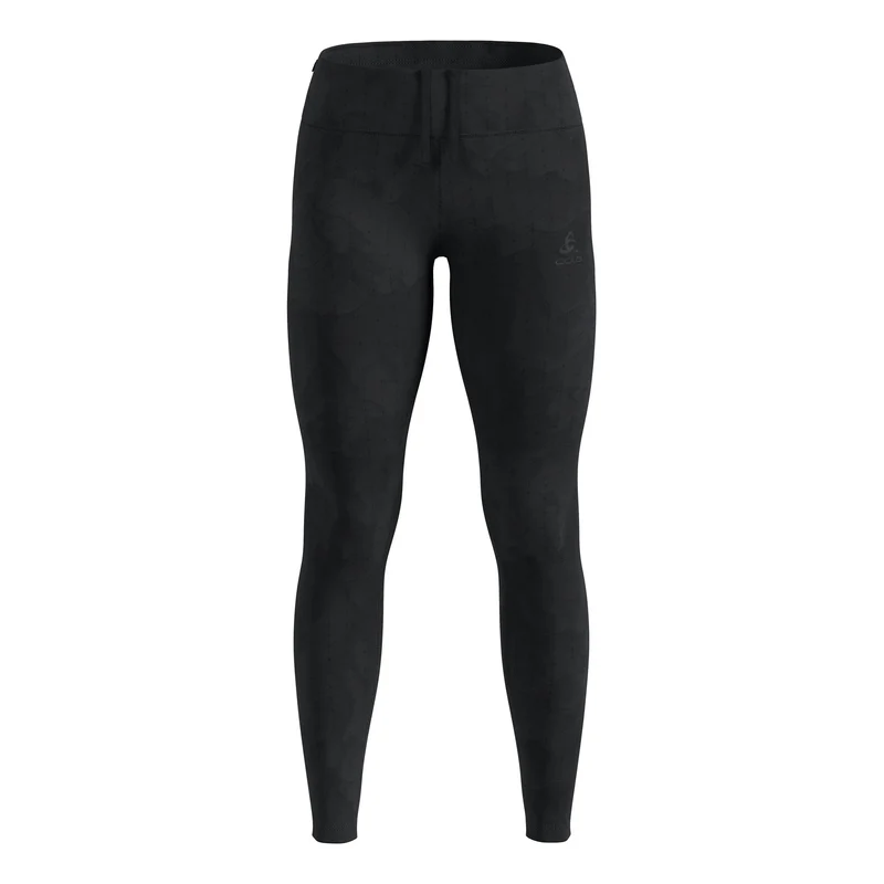 Zeroweight Print Lauftight Damen-schwarz