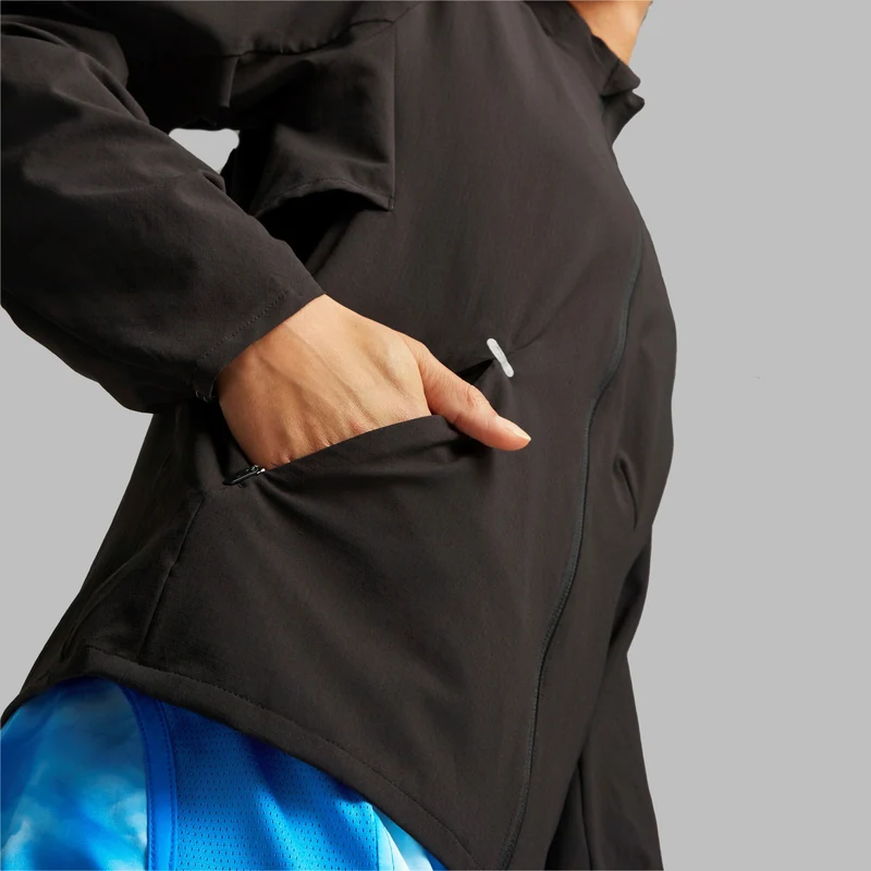 Run Ultraweave Laufjacke Damen-Schwarz