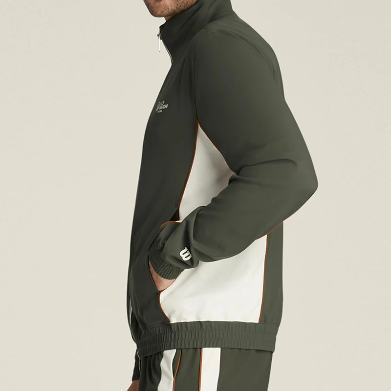 Grand Slam Trainingsjacke Herren-dunkelgrün