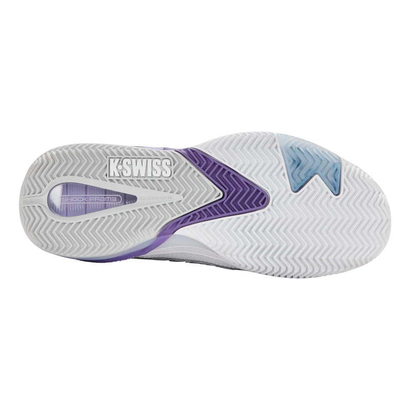 Ultrashot 4 Sandplatzschuh Damen - weiß, lavendel