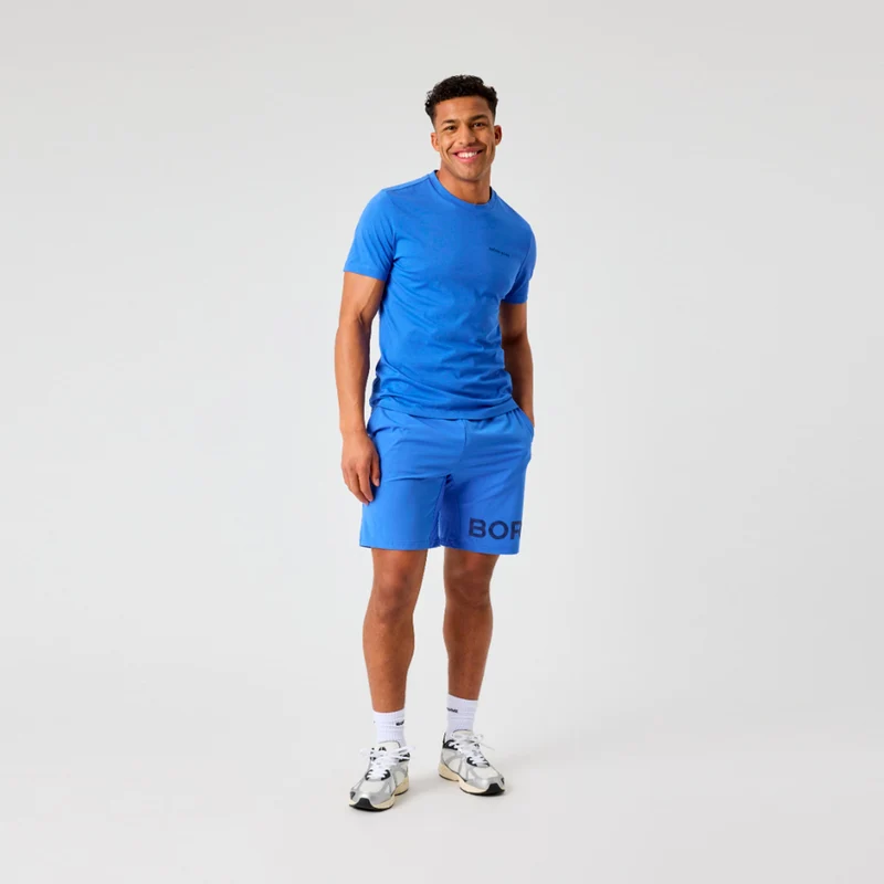 Borg T-Shirt Herren - aqua