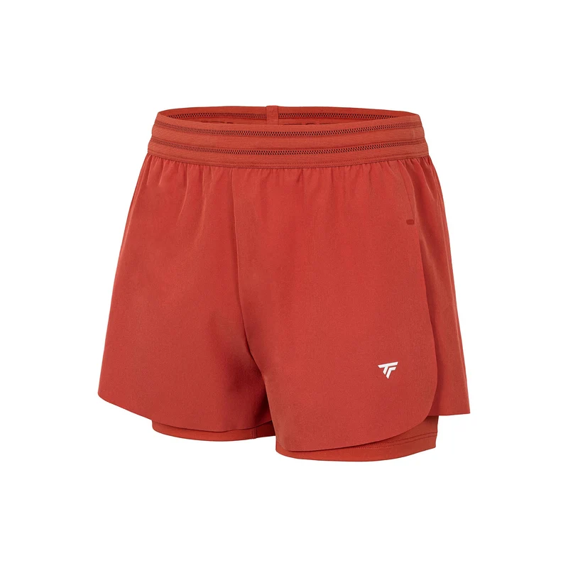 Team Stretch Shorts Damen - rost