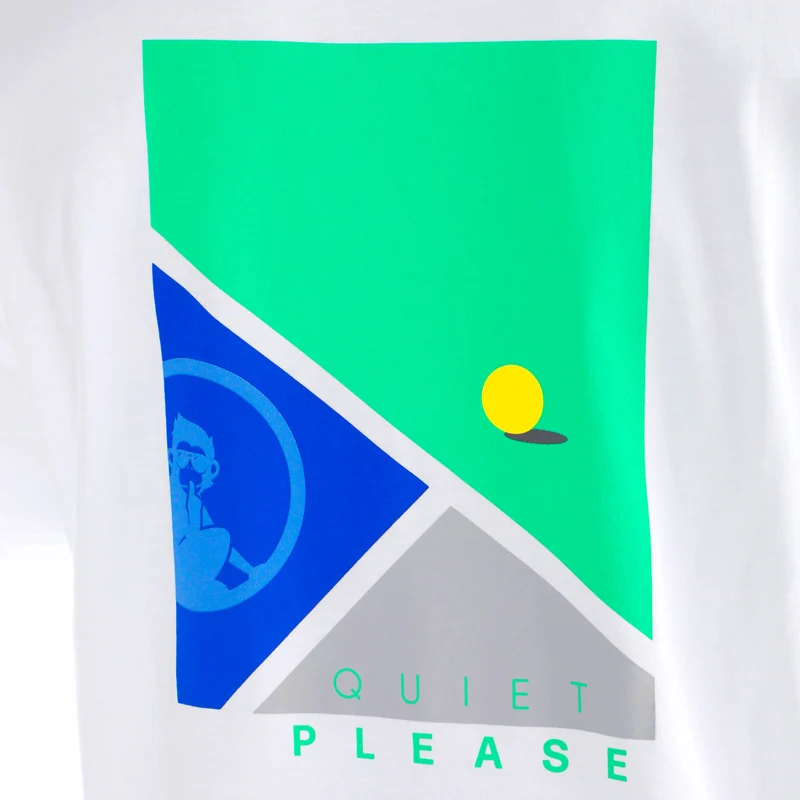 Crush T-Line T-Shirt Herren-weiß, blau