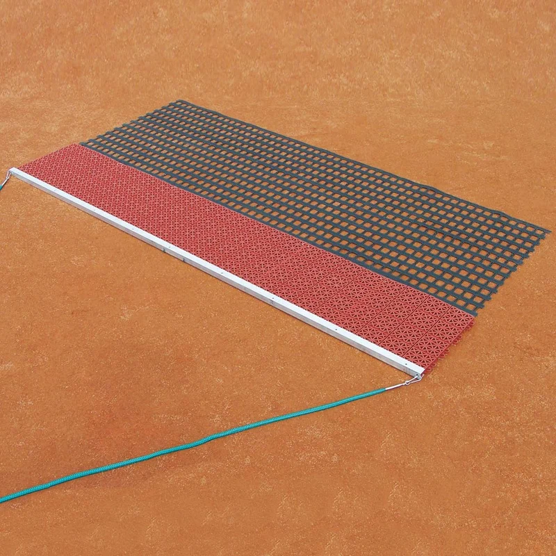 185 X100cm Kombimatte-Rot,Schwarz