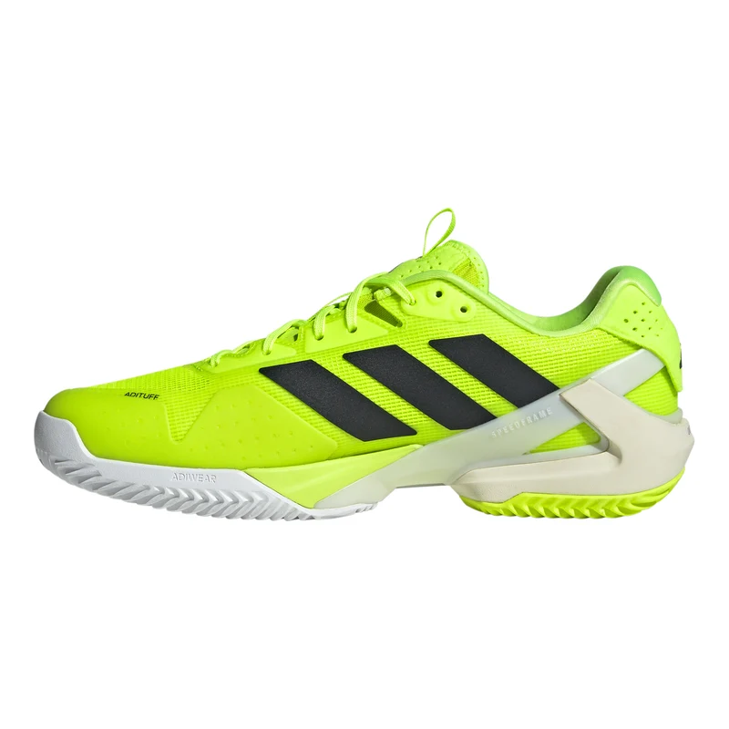 adizero Ubersonic 5 Sandplatzschuh Herren - limette, schwarz
