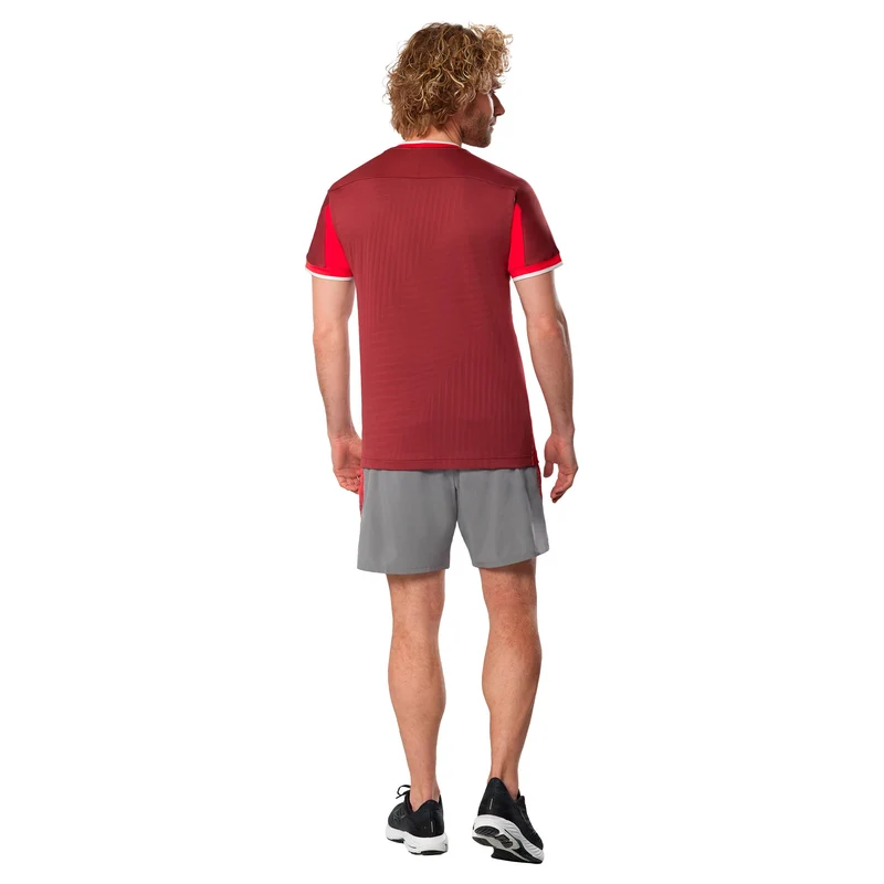 T-Shirt Herren-dunkelrot, rot
