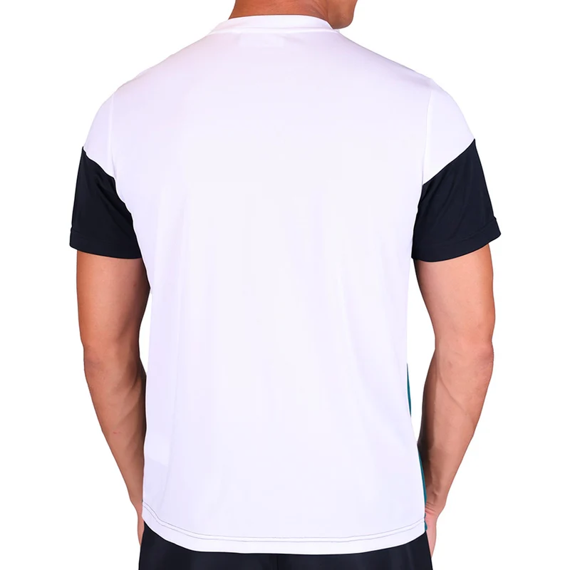 Prave T-Shirt Herren - weiß, petrol