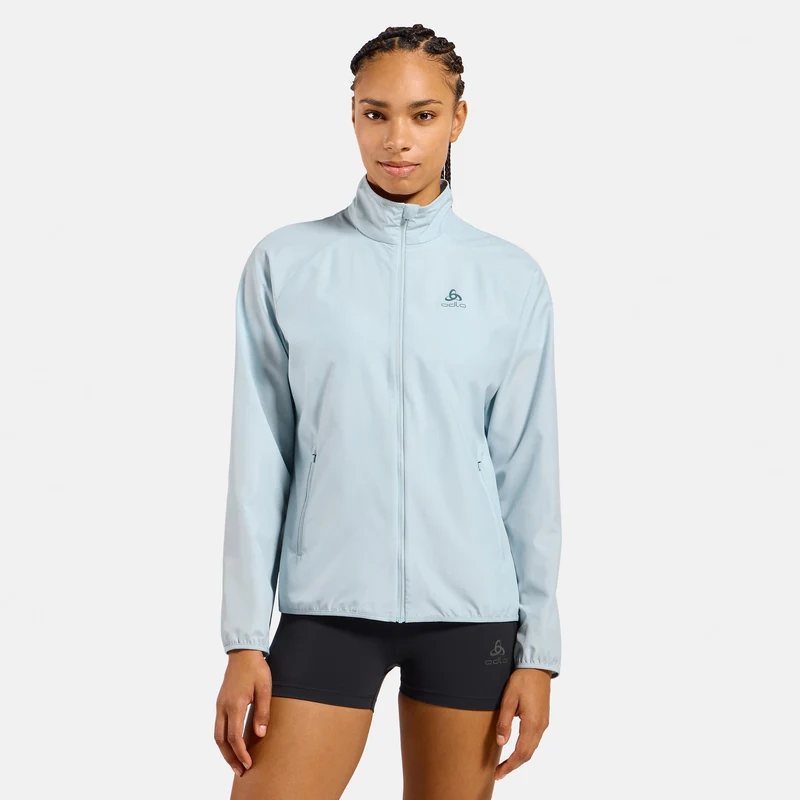 Essential Light Laufjacke Damen-hellblau