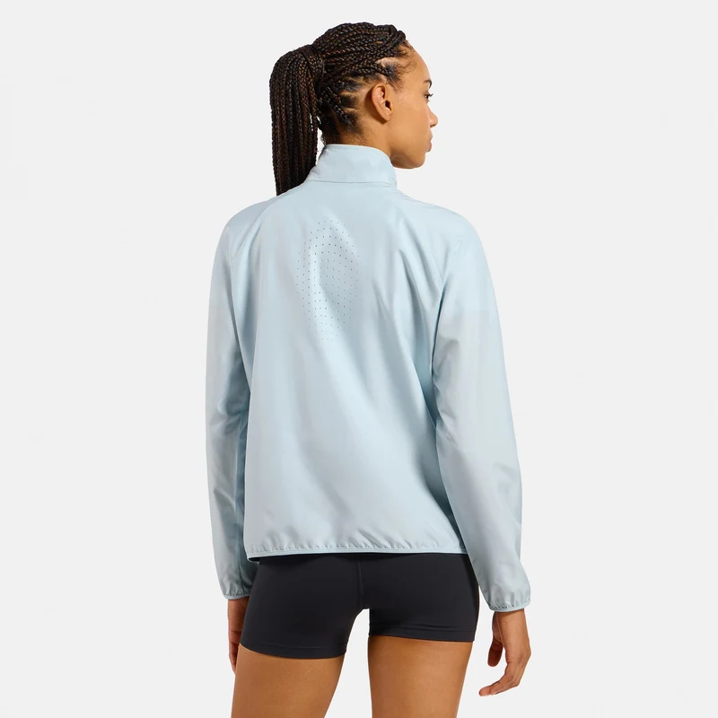 Essential Light Laufjacke Damen-hellblau