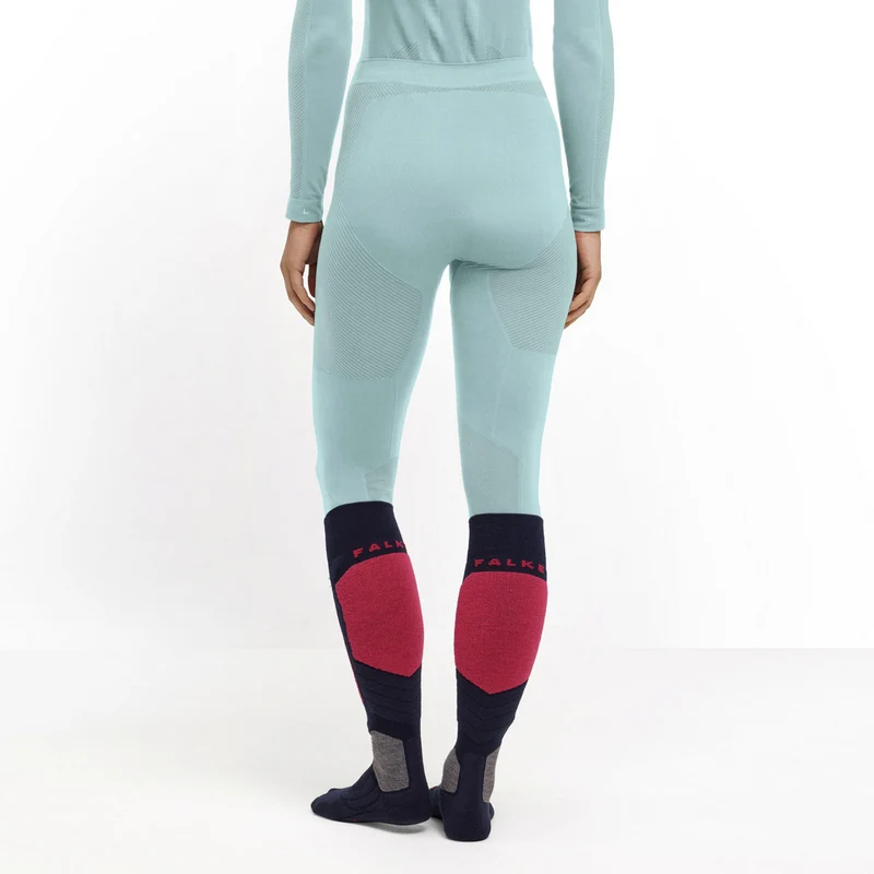 Warm Long Tight Damen - grün