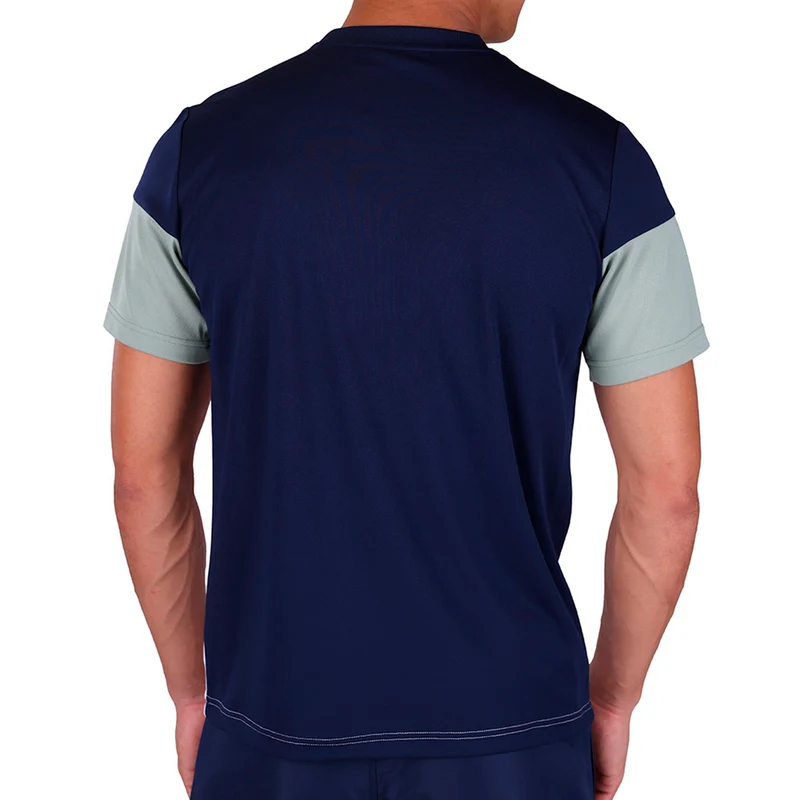 Prave T-Shirt Herren - dunkelblau, weiß